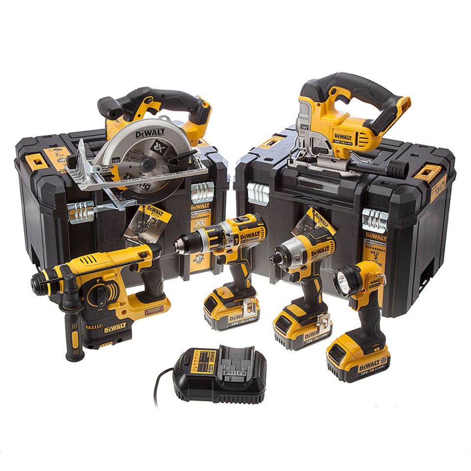 DeWalt TDKIT6x3 XR 18V 6 Piece Kit